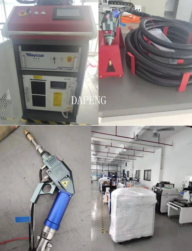 Hand Held Fiber Laser Welding System with 1500W and Good Quality