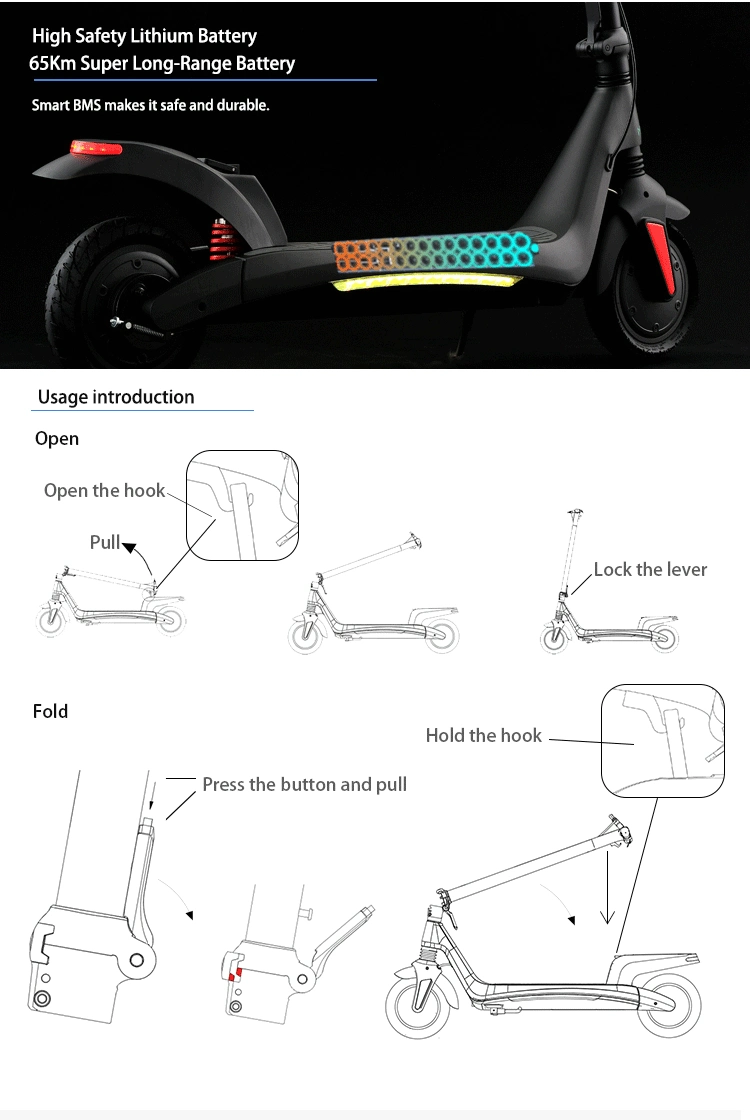 Own Pruduct Line 1300W USA Warehouse E Scooters Adult