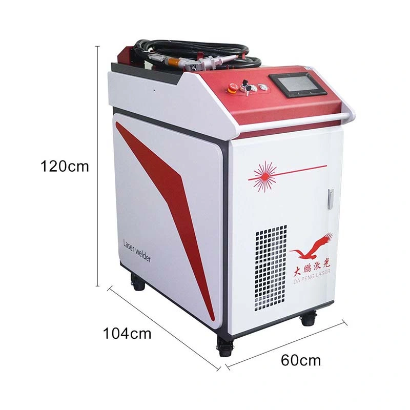 Hand Held Fiber Laser Welding System with 1500W and Good Quality