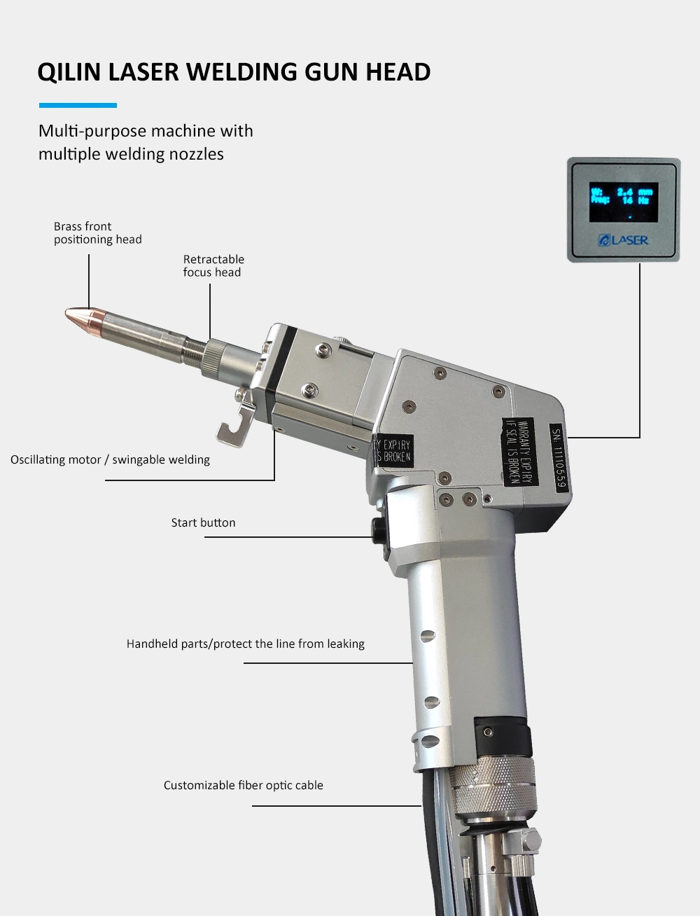 Latest Welder Cutting Fiber Machine Double Wobble Robot Fiber Laser Welding Machine for Metal