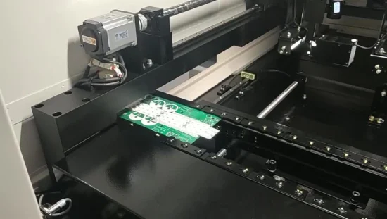 New SMT High Speed UV Laser Marking Machine for Marking 1d Code/Qrcode/Text/Symbol or Graphic on The Surface of PCB Production Line