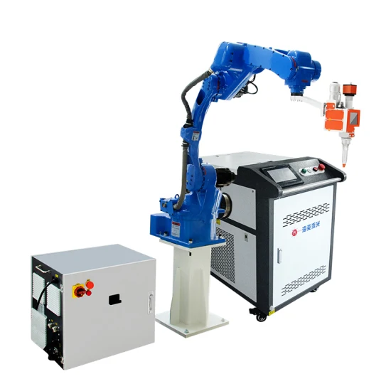 3D 1kw 2kw Robot Laser Welding Machine in Automotive Shipbuilding Industry