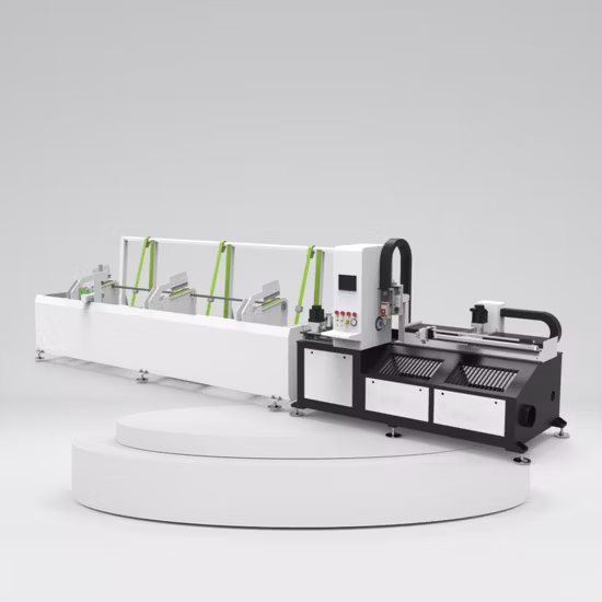 Automatic Feeding CNC Fiber Laser Cutting Machine for Round Square Tube Pipe