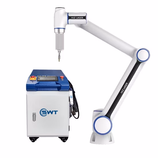Automatic 6 Axis Robot Arm TIG Spot Arc Laser Welding Machine