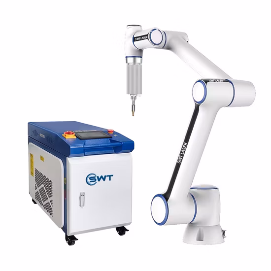 Automatic 6 Axis Robot Arm TIG Spot Arc Laser Welding Machine