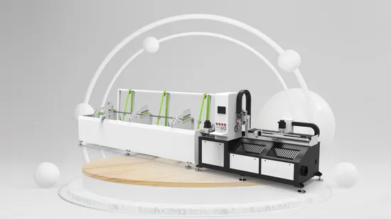 Automatic Feeding CNC Fiber Laser Cutting Machine for Round Square Tube Pipe
