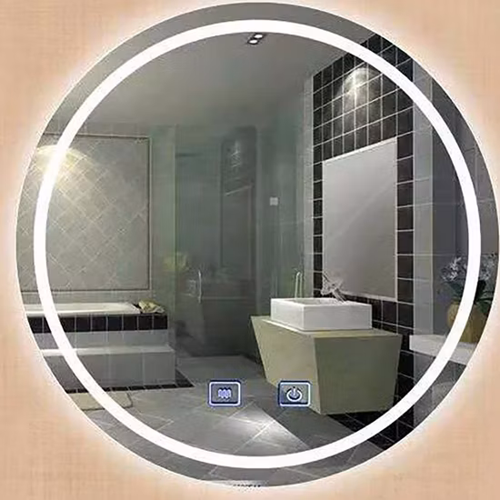 Mirror Production Line / Glass Cutting / Sandblasting / Sanding / Edging / Beveling / Laser Engraving Marking / Film Applicator Machine Bathroom Mirror Proces