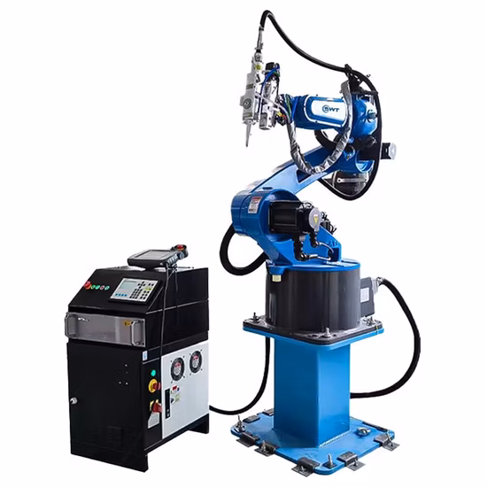 Automatic 6 Axis Robot Arm TIG Spot Arc Laser Welding Machine