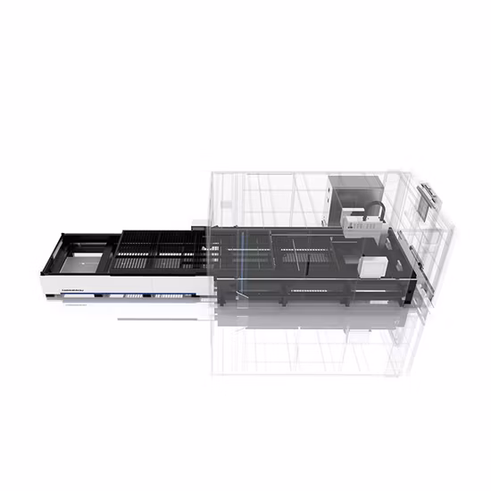 High Power Thick Metal Sheet Fiber Laser Cuttting machine Price