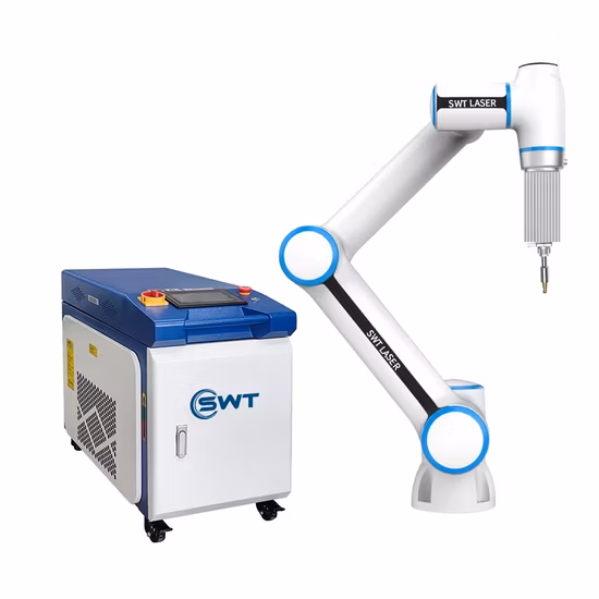 Automatic 6 Axis Robot Arm TIG Spot Arc Laser Welding Machine